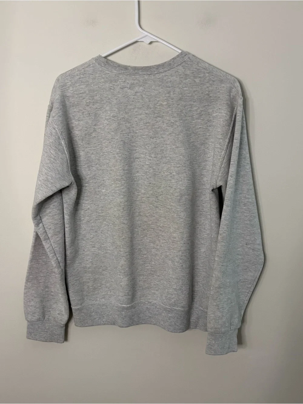Adult Small Crewneck Sweatshirt Grey Blue Ft. Meyers Beach Florida Vacation